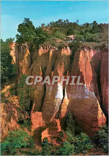 Cartes postales moderne Roussillon Falaise Sainte Anne