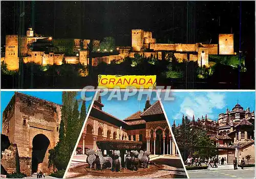 Cartes postales moderne Granada