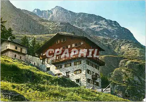 Cartes postales moderne Montagne Albergo Perret Aosta