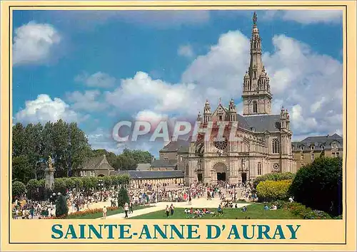 Cartes postales moderne Couleurs de Bretagne Sainte Anne d'Auray La basilique Sainte Anne