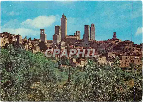Cartes postales moderne Citta di S Gimignano (Siena)Panorama