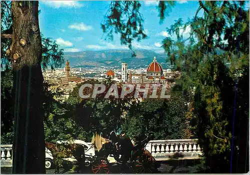 Cartes postales moderne Firenze Une vue de S Miniato al Monte