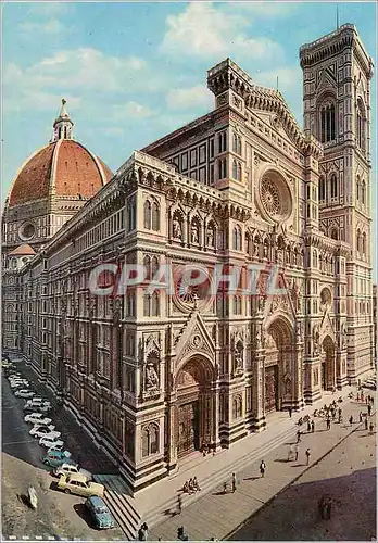 Moderne Karte Firenze Citta D'Incanto La Cathedrale et le Clocher de Giotto