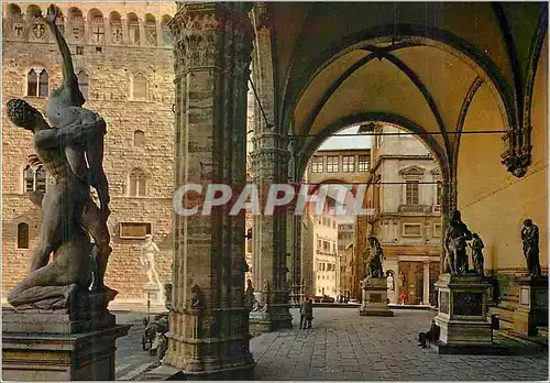 Cartes postales moderne Firenze Citta d'Incanto Loge de la Seigneurie