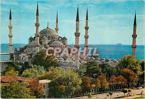 Cartes postales moderne Istanbul La Mosquee Bleue