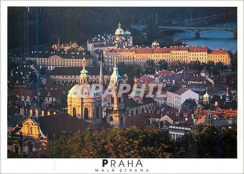 Moderne Karte Praha Mala Strana