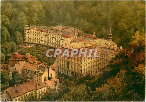 Cartes postales moderne Karlovy Vary Hotel Cedok Moskva