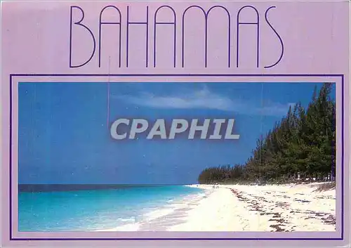 Cartes postales moderne Bahamas one of the bahamas Many Secluded Beaches