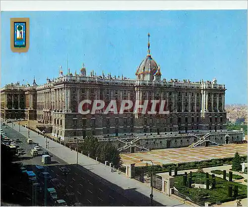 Moderne Karte Madrid Palais Royal