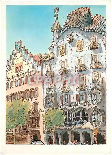 Cartes postales moderne Barcelona