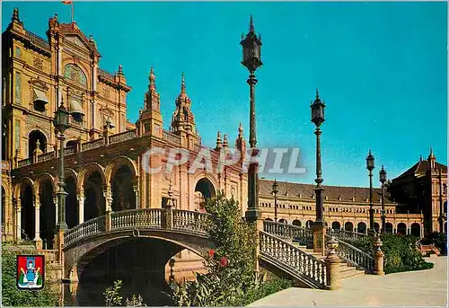 Cartes postales moderne Sevilla Place d'Espagne