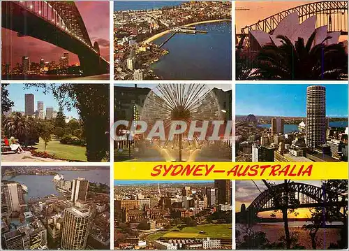 Moderne Karte Sydney Australia