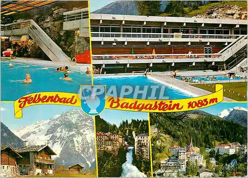 Moderne Karte Badgastein Ielsenbad Land Salzburg