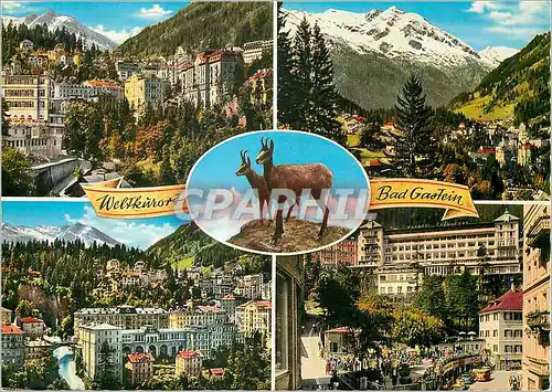 Cartes postales moderne Badgastein das weltbeknnte Thermalbad an der Tauernabahn (Salzburg)