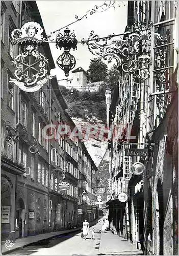 Cartes postales moderne Salzburg Altsiadt Getreidegasse