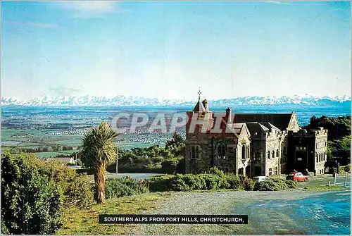 Cartes postales moderne Southern Alps From port Hills Christ Church New Zealand