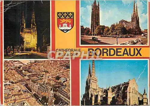 Cartes postales moderne Bordeaux (Gironde)La Cathedrale Saint Andre