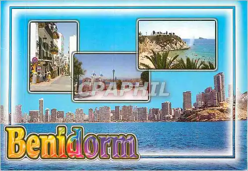 Cartes postales moderne Benidorm (Espana)Vistas parciales