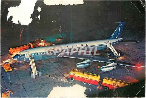 Cartes postales moderne Sabena (Avion)