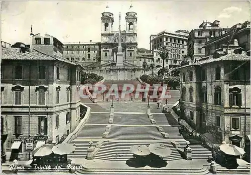 Moderne Karte Roma Trinita dei Monti