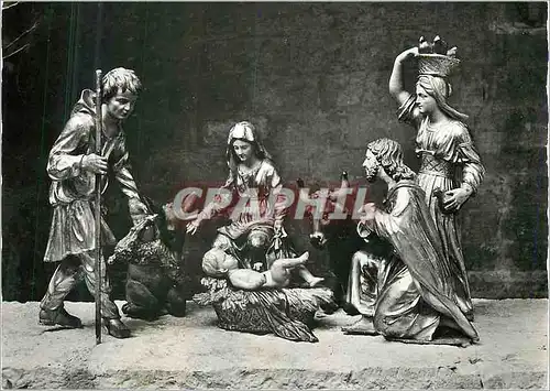 Cartes postales moderne Saint Maximin la Sainte Baume (Vae)Basilique du XIIIeme Siecle Creche en bois dore du XVIIIeme