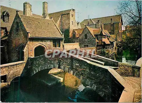 Moderne Karte Brugge Le Pont St Boniface