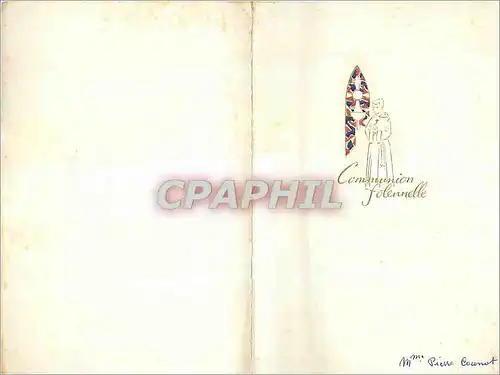 Cartes postales moderne Communion solennelle