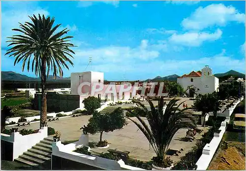 Moderne Karte Lanzarote La Isla de los Volcanes Yaiza