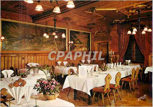 Moderne Karte Truckheim  (Haut Rhin)Hotel Restaurant des Deux Clefs Logis de France