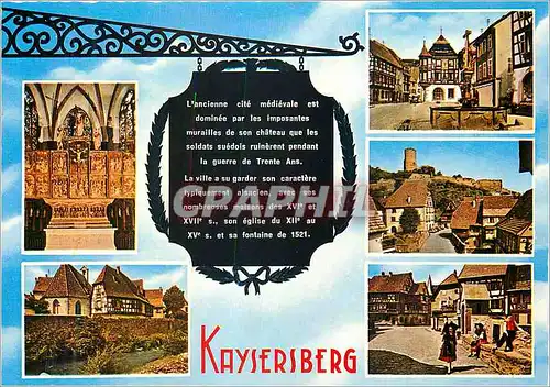Cartes postales moderne Kaysersberg L'ancienne cite medievale