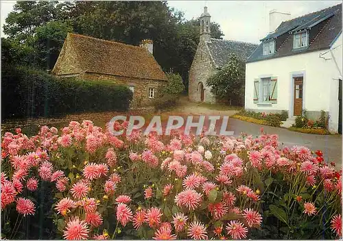 Moderne Karte Village de Bretagne (Sainte Barbe)