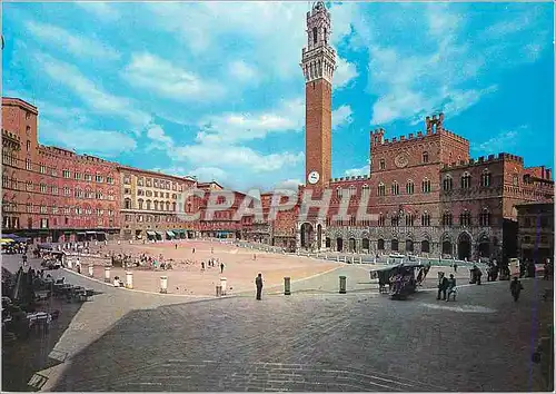 Cartes postales moderne Siena La place du Campo