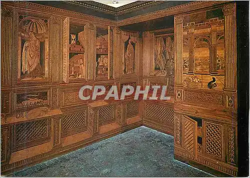 Moderne Karte Urbino Cabinet de travail du Duc Frederic