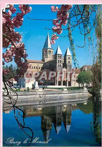 Cartes postales moderne Paray le Monial (Saone et Loire)Bourgogne Coeur spirituel de l'Europe Ville de tourisme et de pe