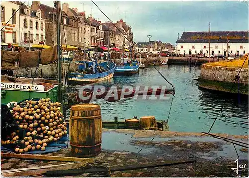 Moderne Karte La bretagne en couleurs Le Croisic (L A)Les quais de la Petite Chambre Bateaux de peche