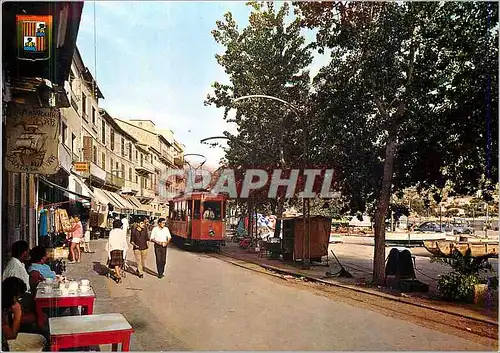 Cartes postales moderne Mallorca Rue la Marina Tramway