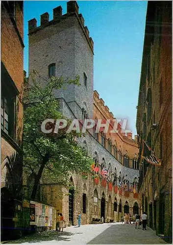Cartes postales moderne Siena Palais Chigi Saracini