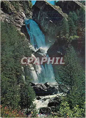 Cartes postales moderne Val di Cogne Le cascate di Lillaz