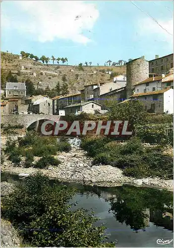 Cartes postales moderne Le Cheylard (Ardeche)Pont et quartier