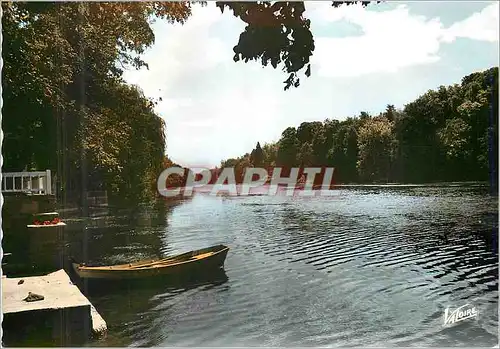 Moderne Karte Les Merveilles du Val de Loire Olivet (Loiret)Le Loiret vers sa source