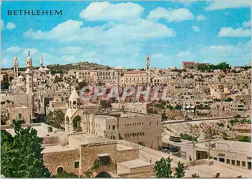 Moderne Karte Bethlehem vue partielle