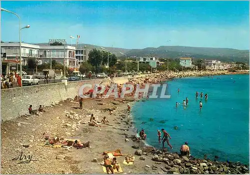 Cartes postales moderne La Cote d'Azur La Ciotat Promenade de la Plage
