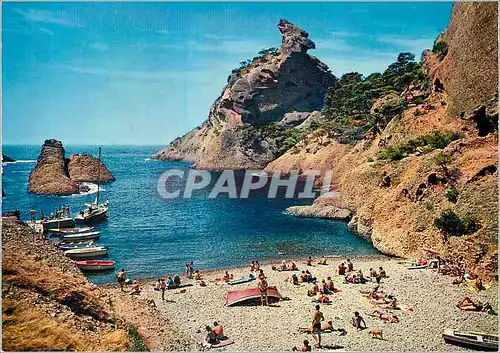 Cartes postales moderne La Ciotat (Bouches du Rhone)La Baie de Figuerolles et le Capucin