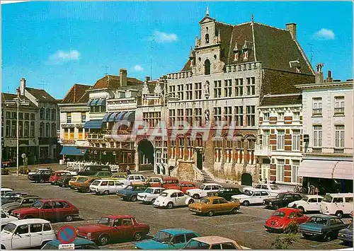 Moderne Karte Bergen Op Zoom Holland