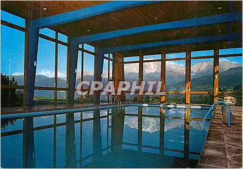 Moderne Karte Combloux (Haute savoie)La Grande Cordee Maison de Repos et de Convalescence Piscine et Mont Blan