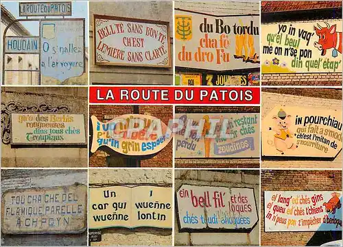 Cartes postales moderne Region du Nord Pas de Calais La route du Parois