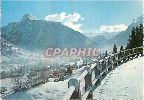 Cartes postales moderne Morzine (Haute Savoie)vue generale Pointe de Ressachaux