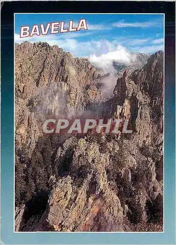 Cartes postales moderne Souvenir de Corse Bevella Les aiguilles de Bavelle