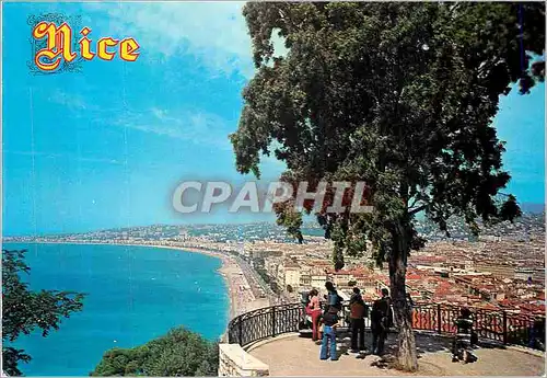 Cartes postales moderne Au Soleil de la Cote d'Azur Nice Vue generale
