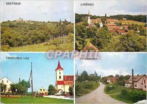 Cartes postales moderne Destrnik Jursinci Trnovska vas Vitomarci